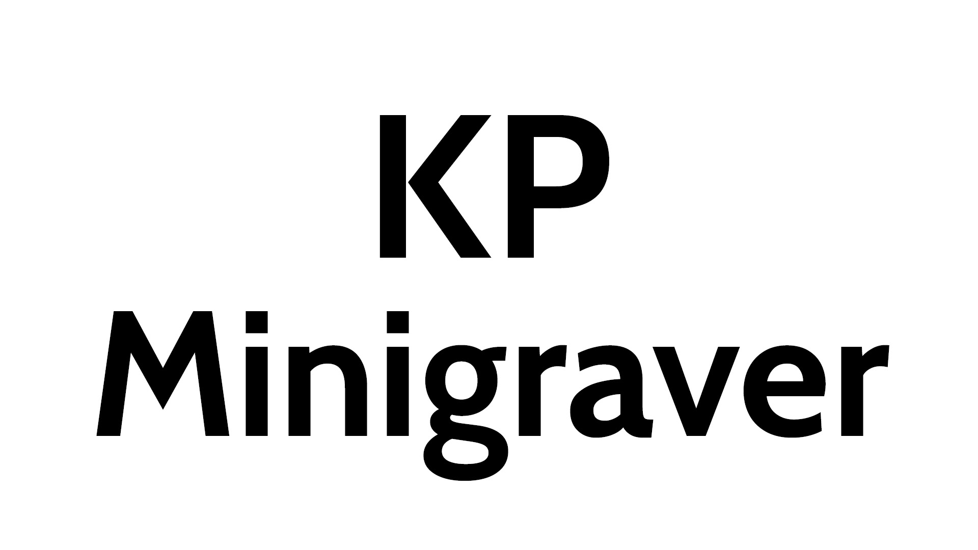 kp minigraver