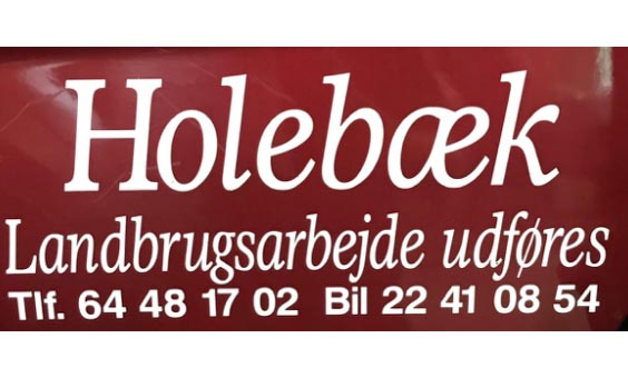 holebæk landbrugarbejde